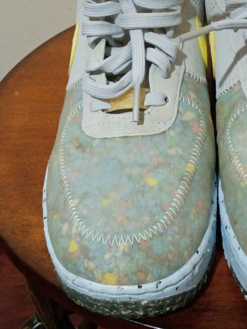 Nike CT1986-001 Air Force 1 Crater Pure Platinum Women’s Sneakers Shoes Size 8 - Picture 7 of 14